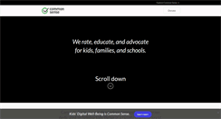 Desktop Screenshot of commonsense.org